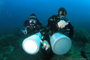 technical diving Tenerife padi specialties sidemount diver