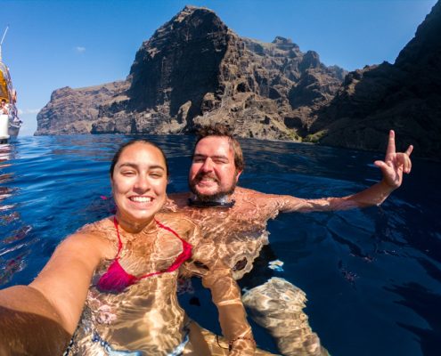 splash underwater photography tenerife